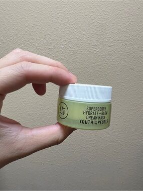 YOUTH TO THE PEOPLE Superberry Hydrate + Glow Dream Night Cream + Mask 0.5 oz